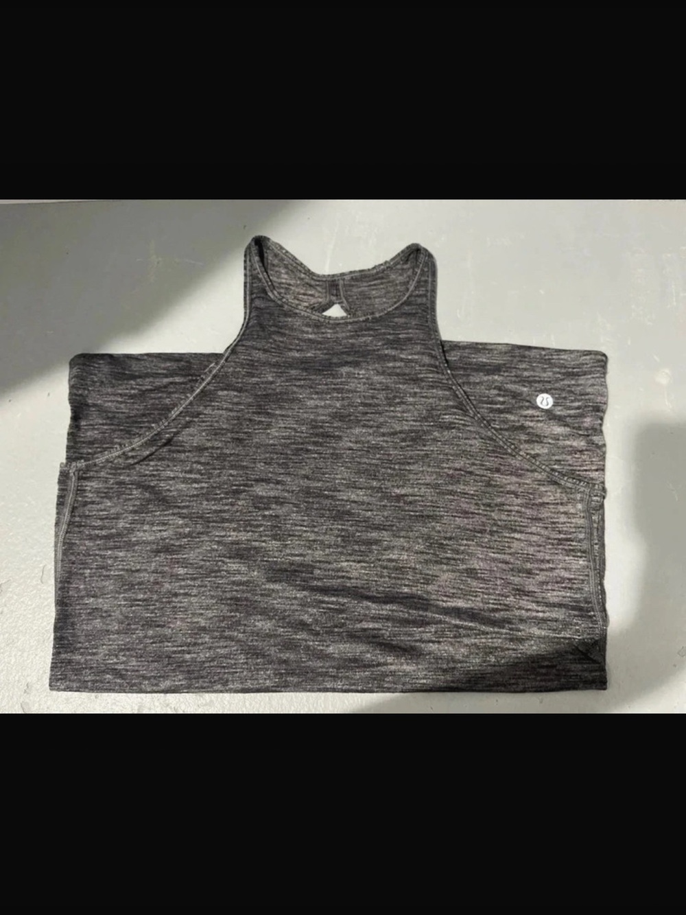 Lululemon Gray Racerback Tank Top - Picture 3 of 6